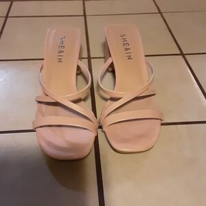 SHEIN Light Pink Sandals
